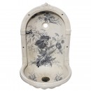 Victorian Porcelain Wall Fountain, c. 1900