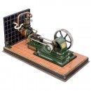 1-Inch Scale Working Model of a Horizontal Single-Cylinder Steam