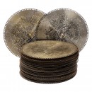69 15 ¾-inch Symphonion Discs, c. 1900