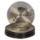 29 Orpheus 11 5/8-Inch Discs, c. 1900