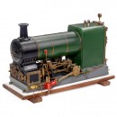 Large Working Model of a Stationary Twin-Cylinder Undertype Stea