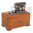 Precision Model of a Triple-Expansion Compound Marine Steam Engi