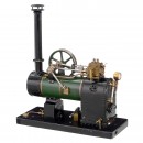 Working Model of a Stationary Single-Cylinder Overtype Steam Eng