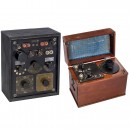 2 Early Wireless Receivers by Telefunken