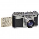 Nikon S with Rare Accessory, c. 1951-54