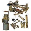 2 Sextants and 1 Signal Lamp