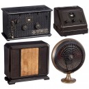 2 Tube Radios and 2 Loudspeakers