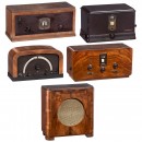 4 Tube Radios and a Loudspeaker