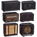 4 Tube Radios and 2 Loudspeakers