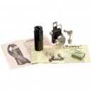 Bobby Miniature Camera with Accessories, c. 1930