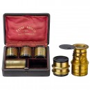 Historical Lenses in Brass Mounts