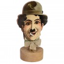 Charlie Chaplin Head with Illuminated Eyes, c. 1930