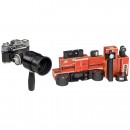 Contarex Sonnar 2.8/180 mm Lens and Contarex electronic Camera