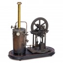 Radiguet Vertical Steam Engine with Boiler, c. 1890