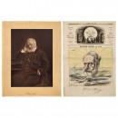 Photograph of Victor Hugo by Nadar, 1884