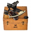 Small German Imperial Navy Sextant by Haecke, c. 1900