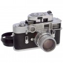 Leica M4 with Close-up Summicron and Leicameter, c. 1969