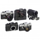 4 x Leica SLR Cameras