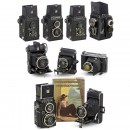9 Voigtländer Rollfilm Cameras