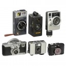 6 Cameras with a Small Format 18 x 24 mm