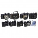 8 Miniature Rollfilm Cameras