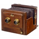 Tailboard Stereo View Camera, c. 1890
