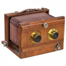 Stereo Wide-Angle Field Camera, c. 1885