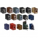 14 x Colored Box Cameras and 2 Beautiful Colored Cameras