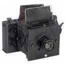 Kricheldorff Folding-Strut Mirror Reflex Camera, c. 1895
