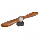 Hugo Heine Propeller Factory Advertising Clock