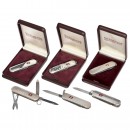 Victorinox 925 Sterling Silver Classic Knives