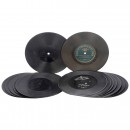 Lot of 16 7-inch Single Sided Berliner and Zon-O-Phone Records, 