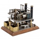 Two-Cylinder Hot-Air Engine with Water Pump, c. 1970