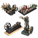 4 Steam Engines, c. 1980
