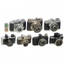 Small Cameras for 35 to 37 mm Wide Rollfilm, 1937 onwards