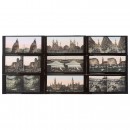 93 Colored Stereo Slides for Kaiserpanorama, c. 1890