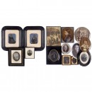 4 Pannotypes and Other Unusual Photographic Materials