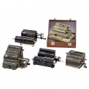 5 Spokewheel Adding Machines