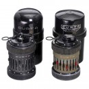 2 Curta Type II Pocket Calculators