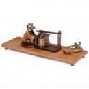 Replica of Samuel Morse's Third Telegraph with Vail Key