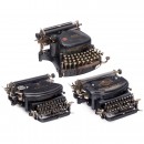 3 Sliding Typebar Mechanism Typewriters