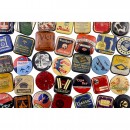 Approx. 260 Typewriter Ribbon Tins