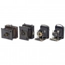 2 x Anschütz and 2 x Autofoc-Tenax