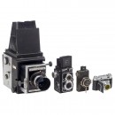 Mentor Studio-Reflex with Heliar and Accessories, after 1945