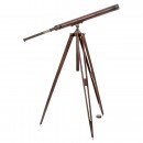 Brass Refracting Telescope by Jean Gabriel Chevallier, c. 1840