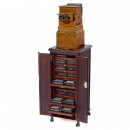 Planox Stereoscope Magnetique Table Stereo Viewer, c. 1910