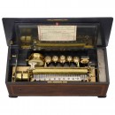 Orchestral Tambour, Timbres, Castagnettes Musical Box with Rar