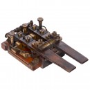 Rare GPO Double Telegraph Key, c. 1850