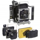 2 Professional Press Cameras: Plaubel Makina (I) and Rilex Press