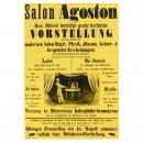 Magic Show Poster by Illusionist Agoston, 1868